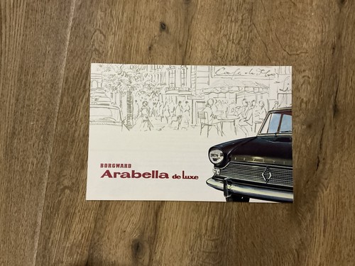 Orig borgward arabella de - borgward,