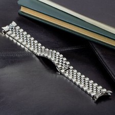 Stahlarmband Jubilé style SEL kompatibel zu 36 mm Rolex Datejust 116200