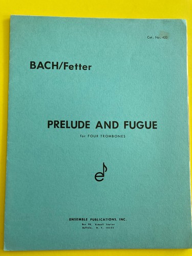 Prelude and fugue bach - j.s.,