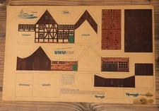 Modellbaubogen Schmiede HO