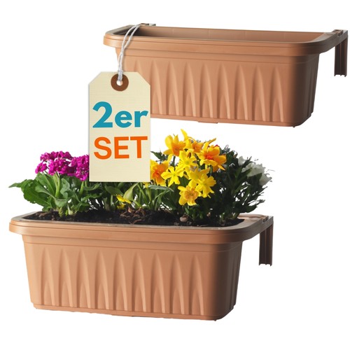 2er set blumenkasten - set,