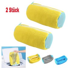 2 Stück Waschbeutel Schuhwaschbeutel Netzschuhe Waschmaschine Schuhe Wäschesack