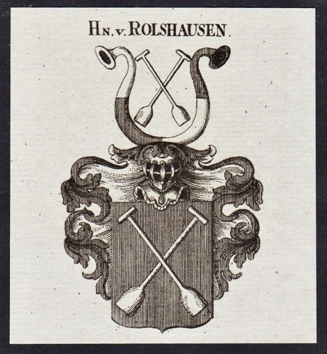 Rolshausen wappen coat arms - wappen, of