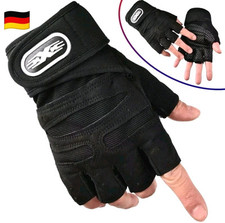 Unisex Trainingshandschuhe Fitnesshandschuhe Sport Handschuhe Gym Fitness Gr. L