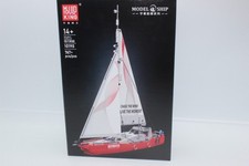 Mould King 10190 Modern Sailboat Segelboot Segelyacht Klemmbausteine 767 pcs 