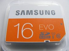 16GB SDHC Card Class 10 EVO ( 16 GB SDHC Karte ) SAMSUNG gebraucht