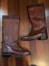 NEU Creation Födermair Stiefel braun Gr. 38 cognac  NP 239 Austria Reiterstiefel