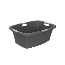 ROTHO Wäschekorb 50L Flowers Wäschesammler Wäschebox Wäsche Korb Box Kunststoff