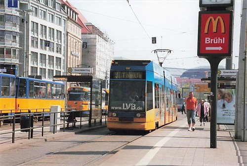 Foto tram leipzig hst - foto,