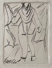 Josef Steiner Akt im Wald