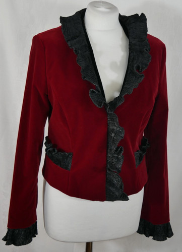 Damen elegante samt jacke - samt,