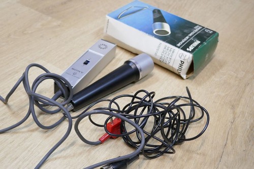 Vintage mikrofone sony - 2x,