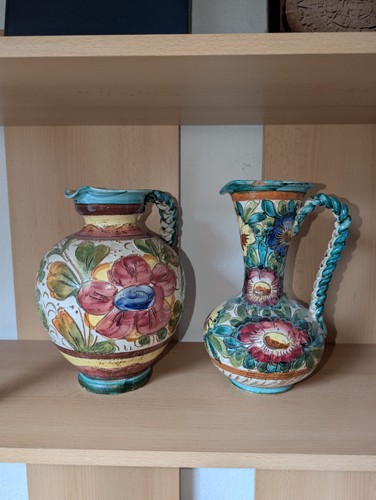 Vintage keramikvasen aus - 2,