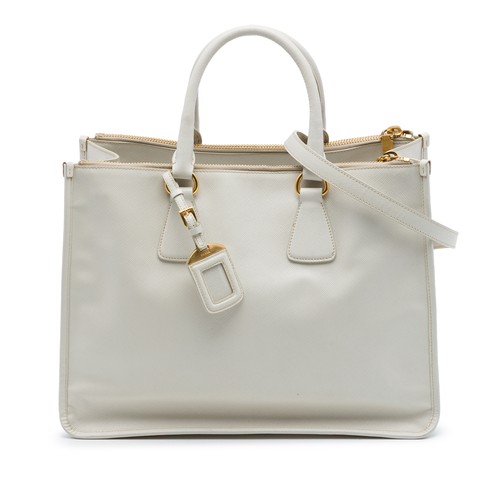 Prada saffiano lux double zip - saffiano,