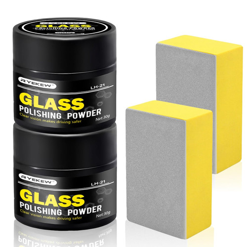 Glaspolitur 2pcs polierpulver - glaspolitur,,