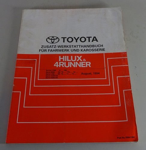 Werkstatthandbuch toyota hilux - werkstatthandbuch,