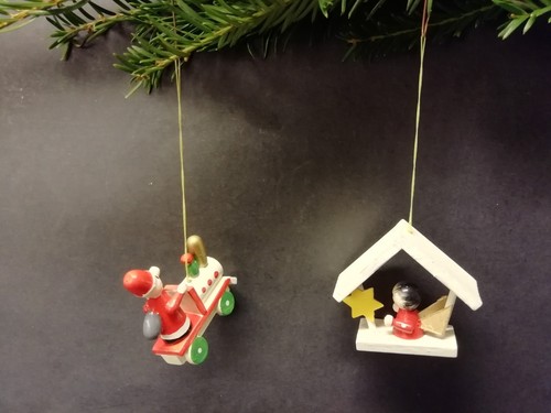 Holz christbaum anhänger - christbaum,