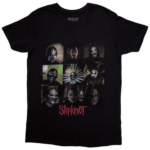 Slipknot blocks t shirt - slipknot,