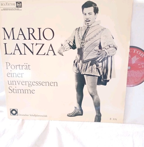 Mario lanza lp portrait - mario,