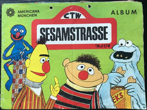 Sesamstraße stickeralbum - sesamstraße,