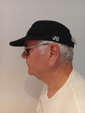 Jeans Cap Upcycled Schwarz