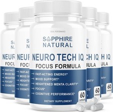 (5 Pack) Neuro Tech IQ Brain