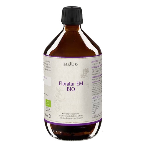 Erdling floratur bio 510 ml - em,