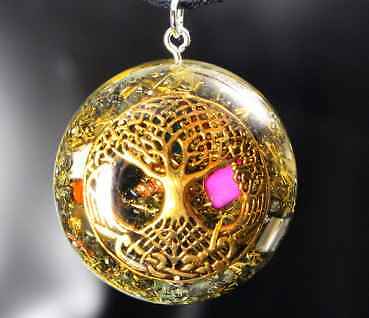 Orgonit amulett yggdrasil - orgonit,
