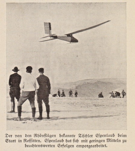 Segelflug rossitten anno - segelflug,