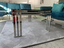 Glastisch Breite 80 cm, Länge