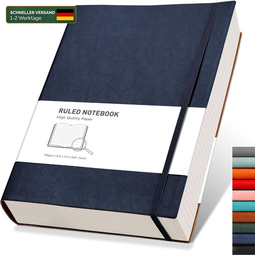 Notizbuch liniert 320 - a4,