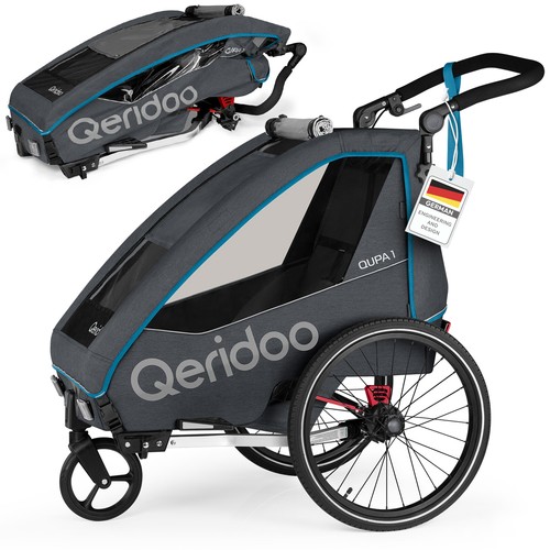 Qeridoo fahrradanhänger qupa - qeridoo,