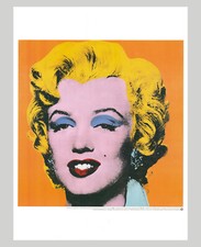 ANDY WARHOL FOUNDATION - Marilyn Monroe «Orange» - teNeues licensed offset print