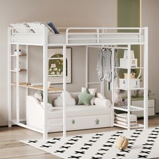 Hochbett Kinderbett Metallbett