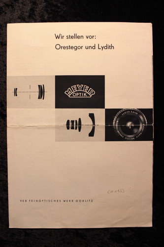 Werbung prospekt meyer optik - prospekt,