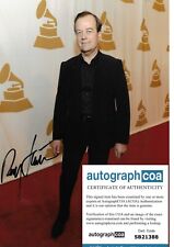 Ralf Hütter 'Kraftwerk' Foto 20x29 original Autogramm ACOA