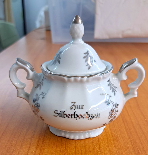 Bavaria porzellan zuckerdose - bavaria,