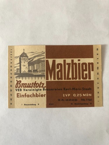 Bieretikett braustolz brauerei - bieretikett, braustolz-brauerei