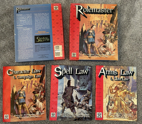 Rolemaster fantasy - rolemaster,