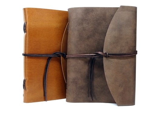Leder notizbuch tagebuch a5 - leder,
