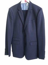 Herren Anzug Gr 50 Dunkelblau Von Firma Digel