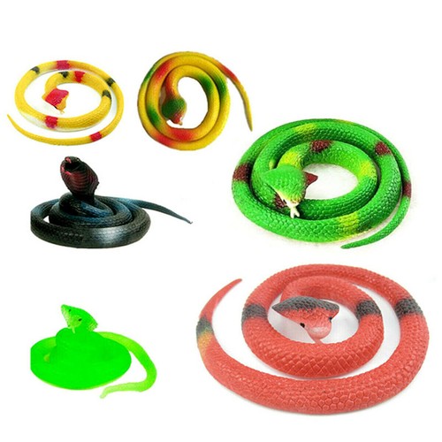 75cm gummi schlange gefälscht - 75cm,
