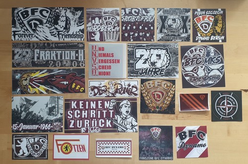 Bfc dynamo aufkleber mix - bfc,