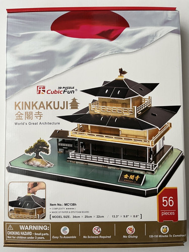 Puzzle kinkakuji tempel - puzzle,