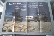 Poster XL Opel Monterey (#957)