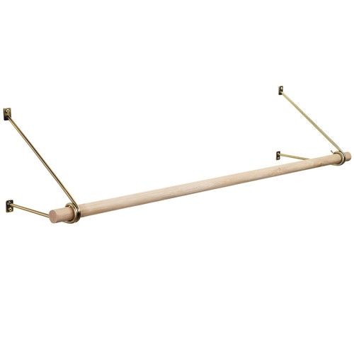 Set wandhalterung mit eiche - set,