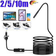 2-10m USB Endoskop Kamera LED