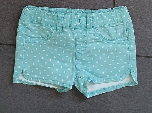 Hose shorts blau punkte - hose,