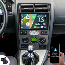 9" 2GB+32GB Carplay Android 15 Radio Navi Autoradio für Ford Mondeo 2001-2006