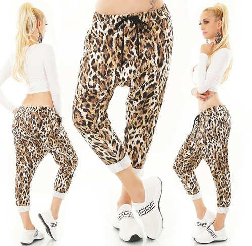 Italy damen harem sweat hose - italy,